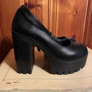 Vegan Leather Mary Janes
